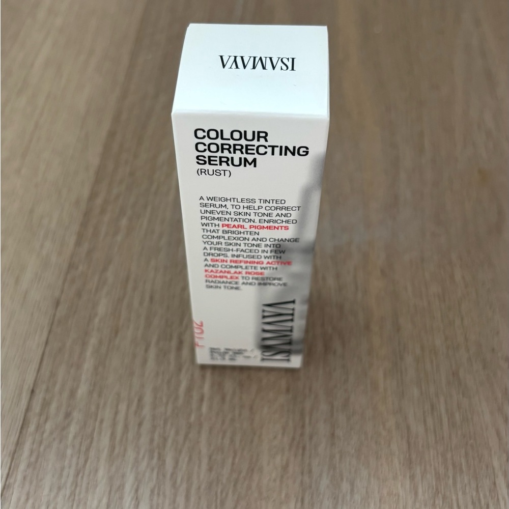 ISAMAYA Color Correcting Skin Tint Serum in Rust